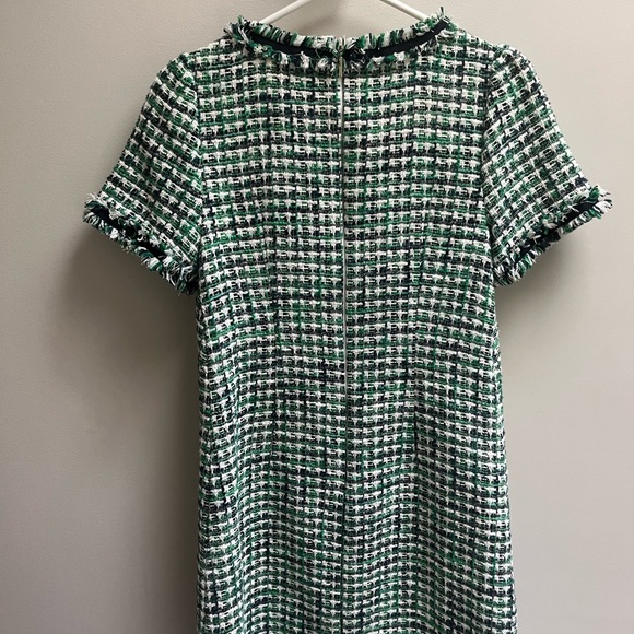 KATE SPADE green tweed mini dress! - Picture 2 of 3